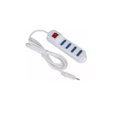 ALARGADOR 3MTS 4TOMAS C/INTERRU MACROTEL
