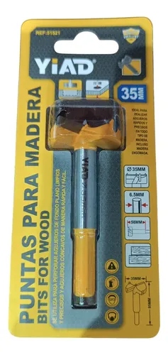 Broca Forstner Para Madera (bisagra) 35mm