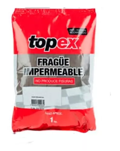 Frague Piso/muro Negro 1kg Impermeable