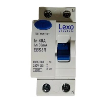 INTERRUPTOR DIFERENCIAL 2 X 40a 30ma