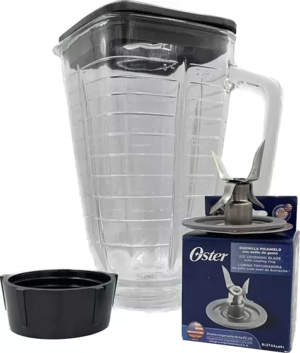 Vaso Licuadora Juguera Oster + Cuchillo + Porta Vaso + Goma (KIT ESPECIAL)