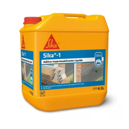 Sika 1 Aditivo Impermeabilizante 4.5 Litros