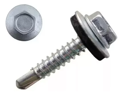 Tornillo Autoperforante C/golilla De 12 X1 1/2 (1kg)