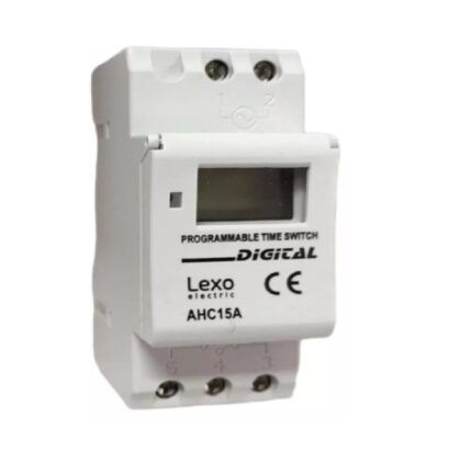 Temporizador Interruptor Digital Programable 220v Riel Din
