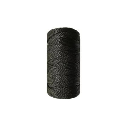 Lienza Hilo Cordel Carpintera Negro 200m Cuerda Albañil