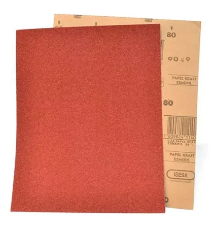 Lija Pliego Para Madera 230x280mm Grano 80 Pack