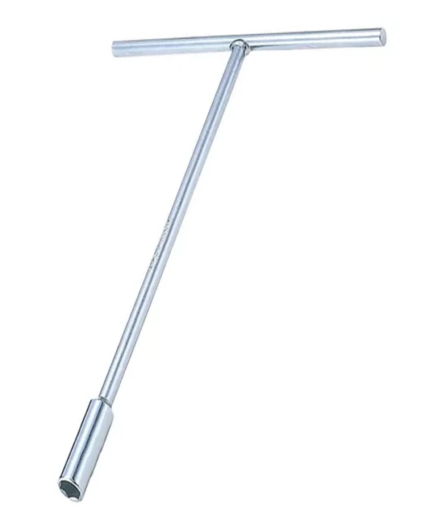 Llave Dado Tipo T Cabeza Fija Hexagonal 10mm 290x190 Mm