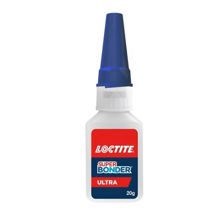 Pegamento Instantáneo Super Bonder Ultra Loctite, 20 G, Color Transparente