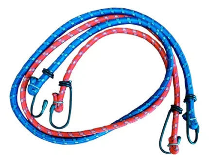 Set 2 Cuerdas Elasticas 90cm Eslinga Amarre Pulpo Surtidos