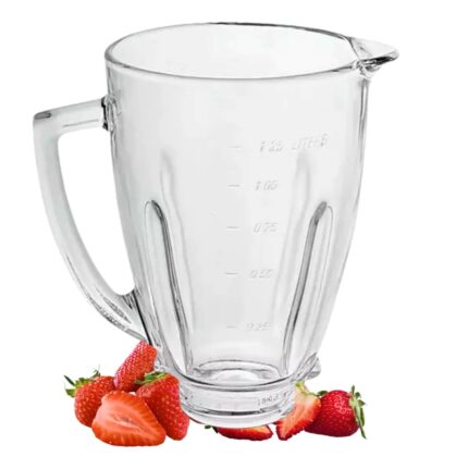 VASO OSTER DE VIDRIO REDONDO ALT. CON TAPA
