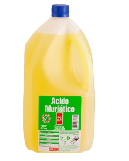 Ácido muriático Bot. 5lts.