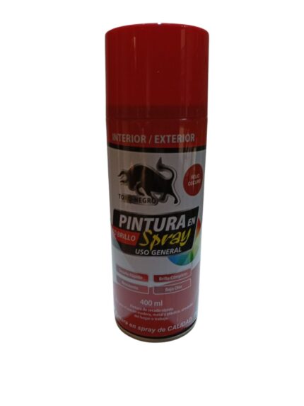 Pintura en spray ROJO OSCURO REX 400 ml