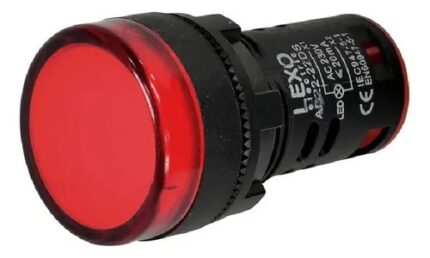 Luz Piloto Led Roja 220v 22mm