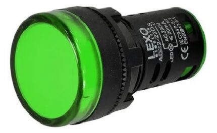 Luz Piloto Led Verde 220v 22mm