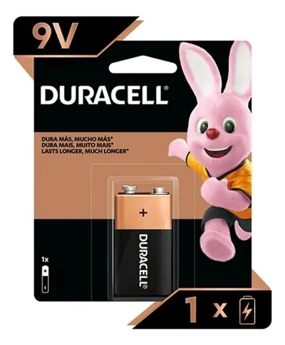 Pila Batería 9v Alcalina DURACELL