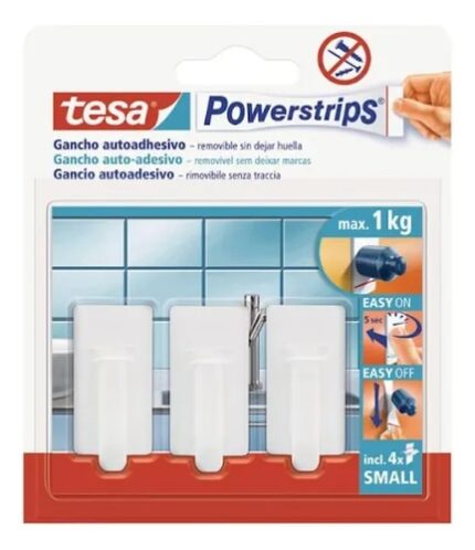 Set De Gancho Autoadhesivo 3 Piezas