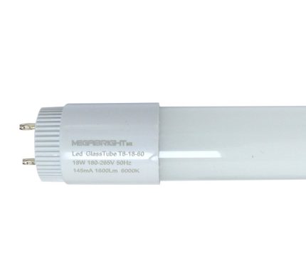 TUBO LED VIDRIO 18W MEGABRIHT