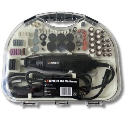 Herramienta Multipropósito Kit Minitorno Tipo Dremel 135w 211 Piezas