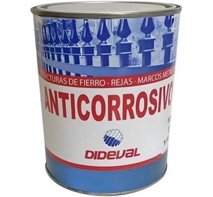 ANTICORROSIVO DIDEVAL 1/4 GL NEGRO