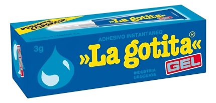 La gotita Adhesivo Instantáneo Gel 3gr