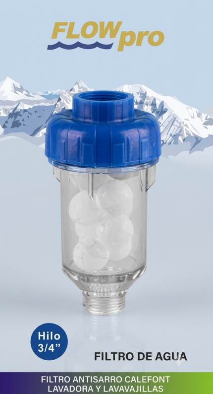 FILTRO ANTISARRO MINI CALEFONT LAVADORA LAVAVAJILLAS 3/4